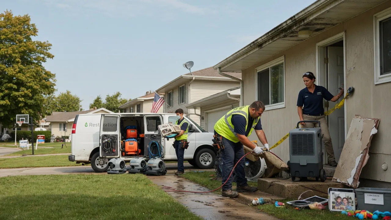 Water Damage Restoration in Perry, KS near me